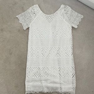 Madewell Crochet Shift Dress